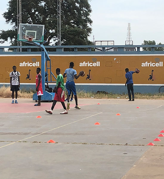Hoops for Gambia